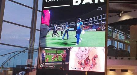 HD Fine Pitch Advertising LED Display Installed in Auckland Airport