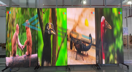 LEDFUL High Refresh Rate --- LPoster2 for 4pcs in Monaco