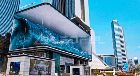 Science Fiction 3D Large LED Screen
