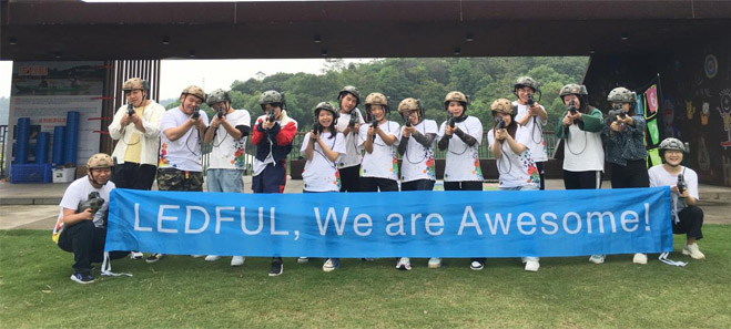 Foshan Midea Egret Lake Forest Resort  Two Days Wonderful Tour ——The team building of LEDFUL ended perfectly on April 8