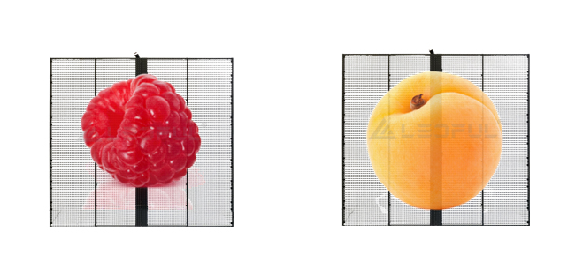 The origin of LED transparent screen